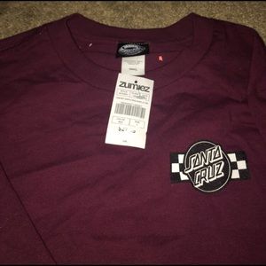 santa cruz skateboarding long sleeve shirt